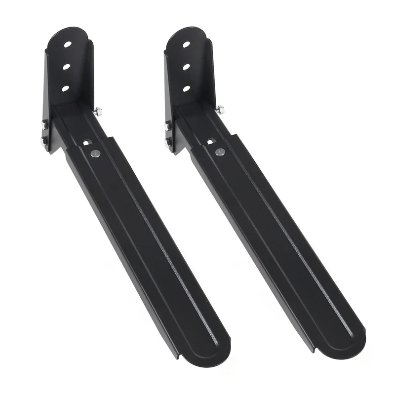 Universale Maclean MC-776 B Mikrowellenhalter Mikrowellenhalterung bis 20kg Einstellbare Länge Grillofen Kaffeautomat Wandhalterung