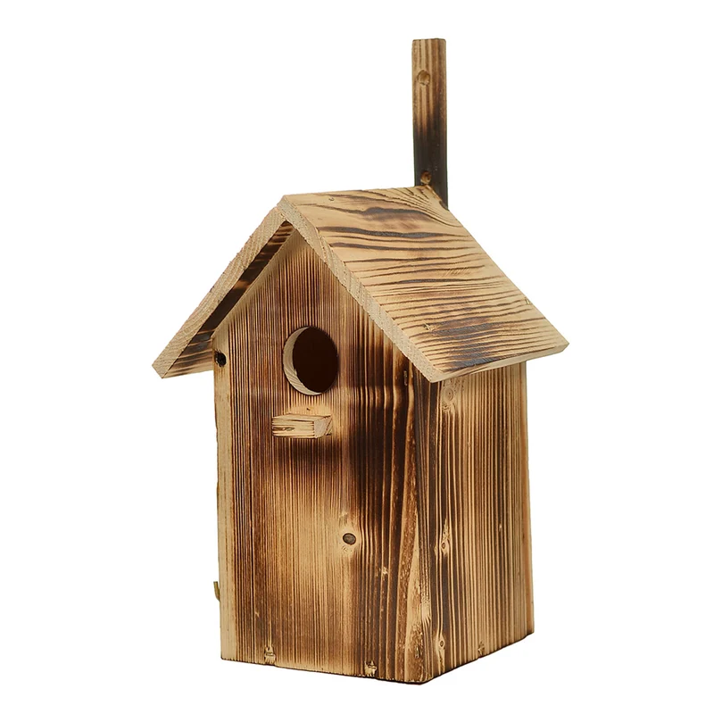 Nistkasten für Vögel aus Holz 25x33x13 cm trockenes Fichtenholz