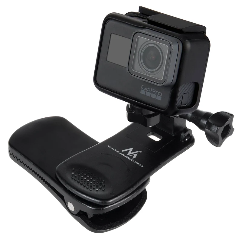 Universalclip,Befestigung für GoPro-Kameras, Xiaomi, Ekken, SJCam und andere Maclean