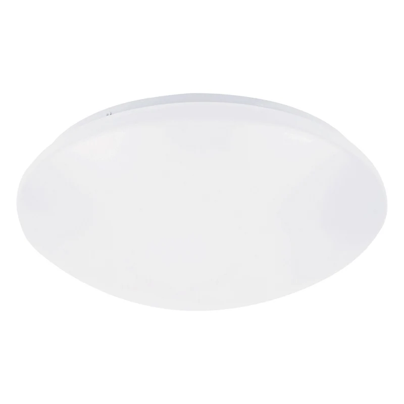 Rabalux Lucas 71332 LED-Deckenleuchte mit regulierbaren Mikrowellen-Bewegungssensor IP44 12W 830 LM LED-Lichtquelle Innenleuchten Farbtemperatur von 4000 K Naturweiß