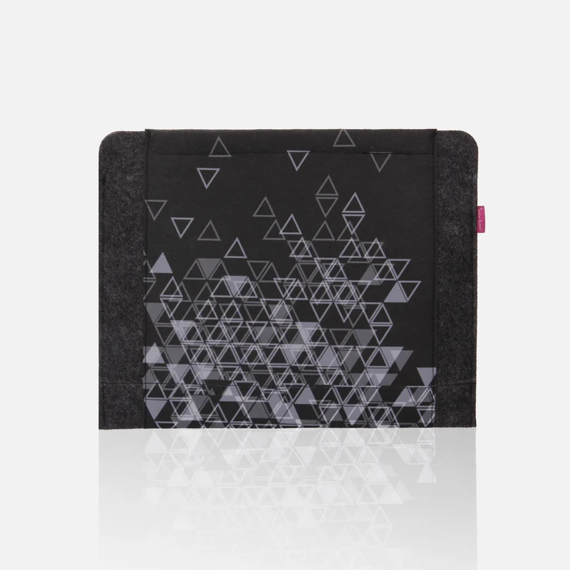 Laptop Sleeve Tasche für Notebook Notebookhülle Notebooktasche Filzhülle Filztasche 13" Triangle