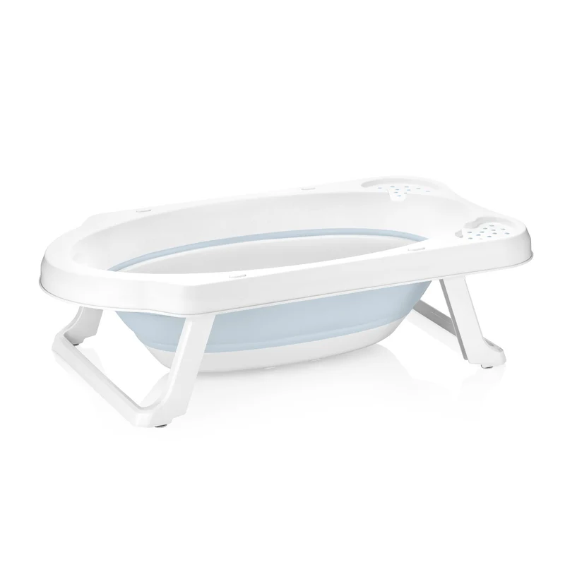 Faltbare Babybadewanne Maja Keeeper Blau/Weiß 1064768400000