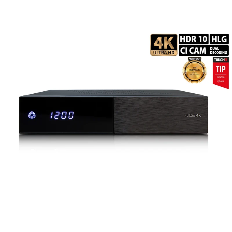 AB PULSe Satelliten-Receiver 4K UHD Receiver (1x DVB-S2X Tuner Version)