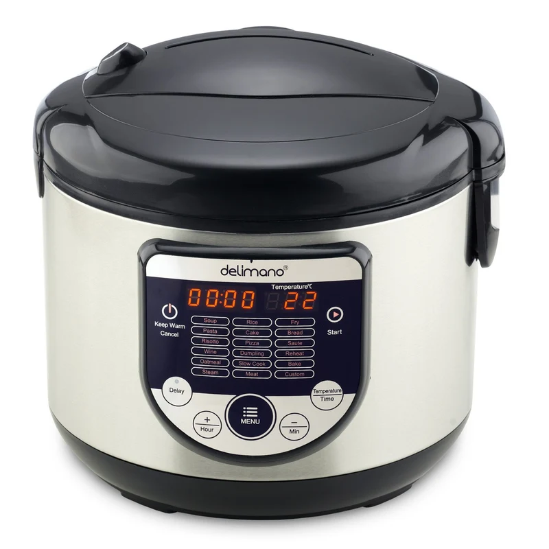 MultiCooker 18 in 1 Multikocher Multifunktionsgerät Heiz- und Warmhaltefunktion 18 Programme 4L Touchscreen LED-Display