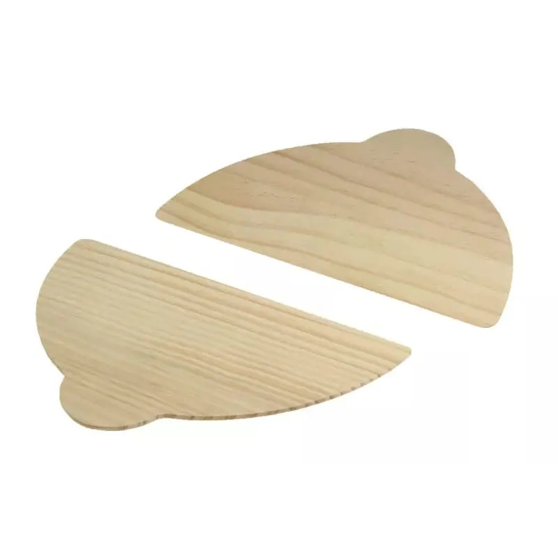 Ariete Set 2 Holzschaufeln Ofen Da Gennaro AS00001541 - Original Zubehör Pizza