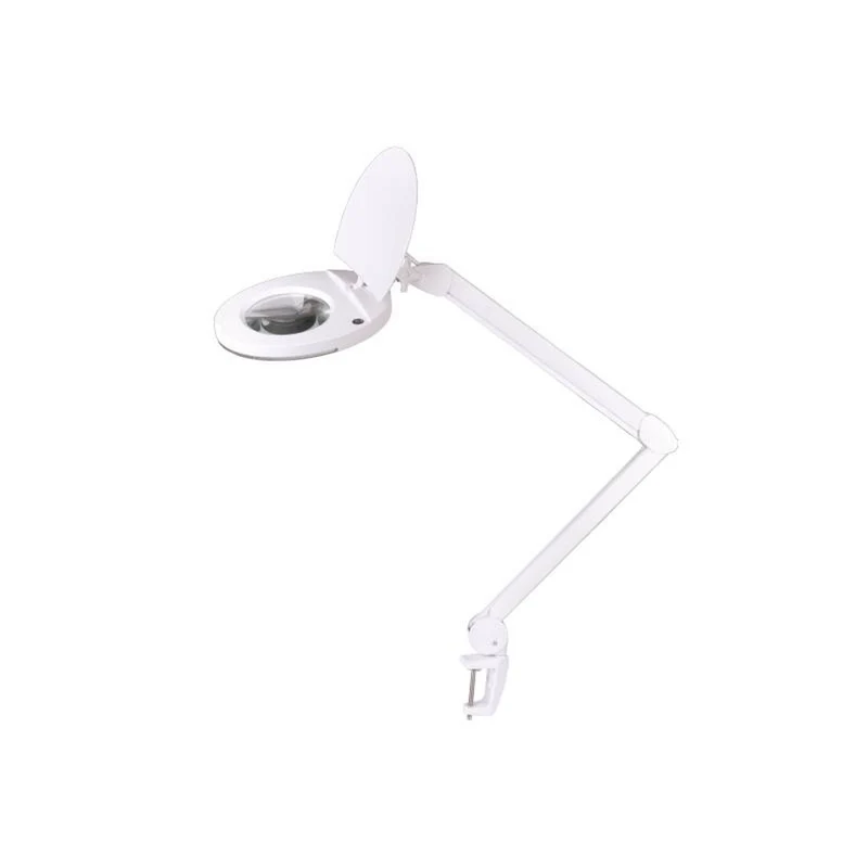Werkstattlampe mit 5D 8W Lupe (60 x 2835 SMD) Kemot