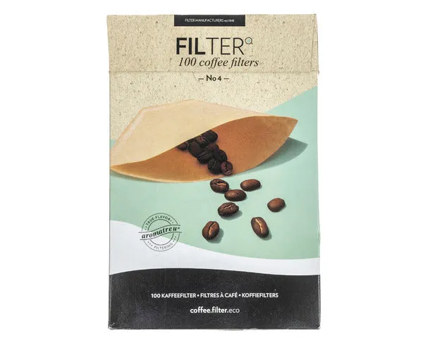 KAFFEEFILTER ELEKTRISCHE KAFFEEMASCHINE NR. 4 100 Stk.