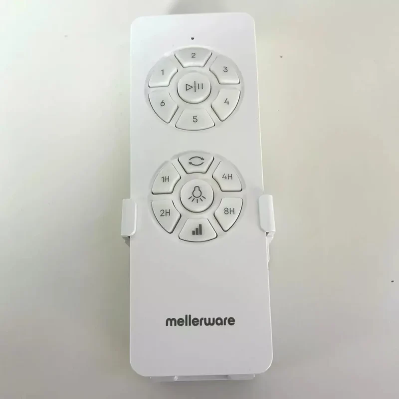 Mellerware Set Fernbedienung für Ventilator BRIZY / BRIZY BRIGHT - Weiß ES0125760L
