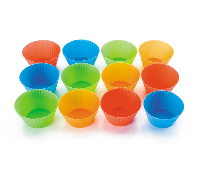 LACOR Set 12 Silikon-Muffinformen 66745