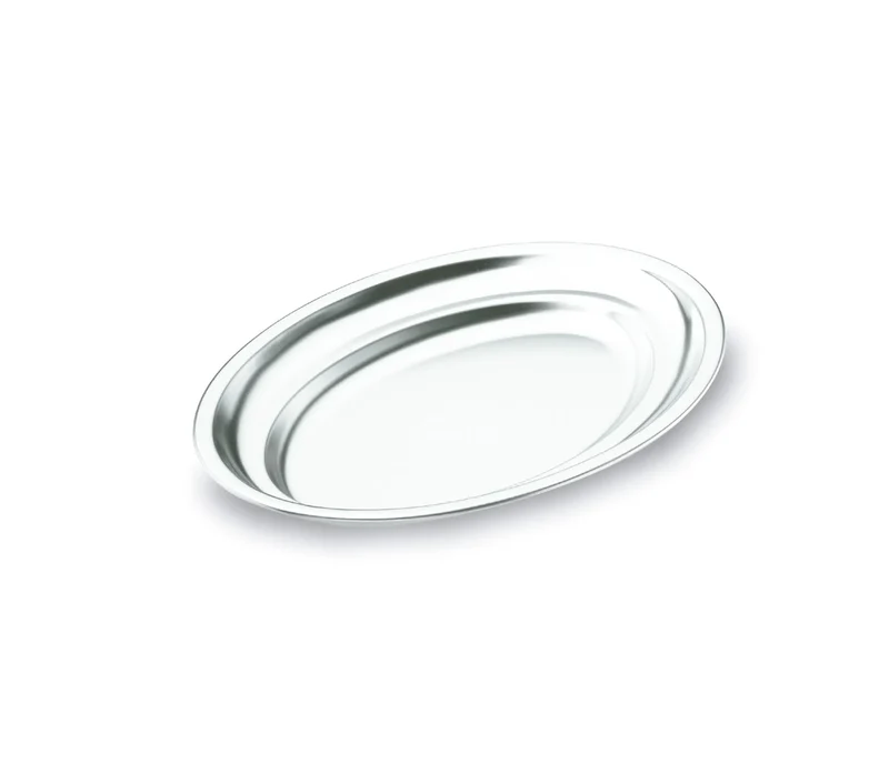 LACOR ovale Edelstahl-Schale 61820