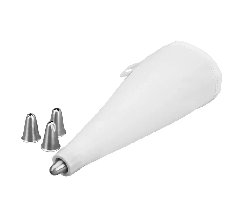 LACOR Spritzbeutel für die Konditorei + 4 Tüllen 68972