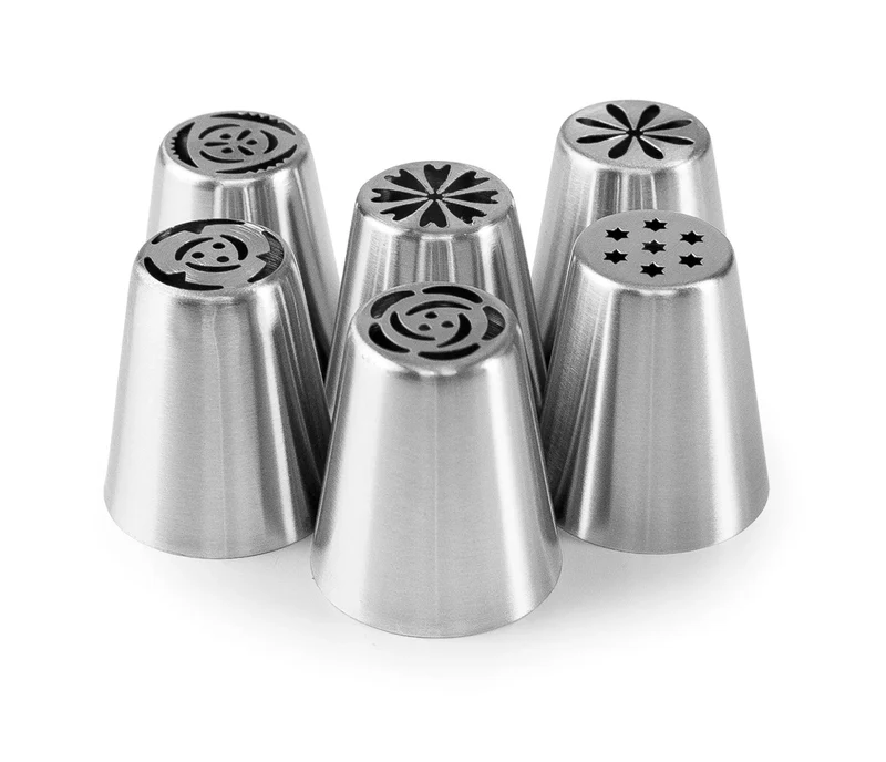 LACOR Set 6 russische Spritztüllen 68892