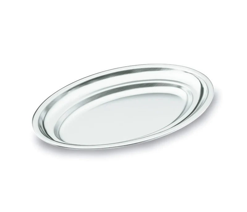 LACOR ovale Schale, satiniert poliert, Edelstahl 62820