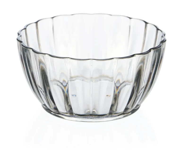 LACOR Set mit 6 gerippten Degustare-Schalen Transparent 60783