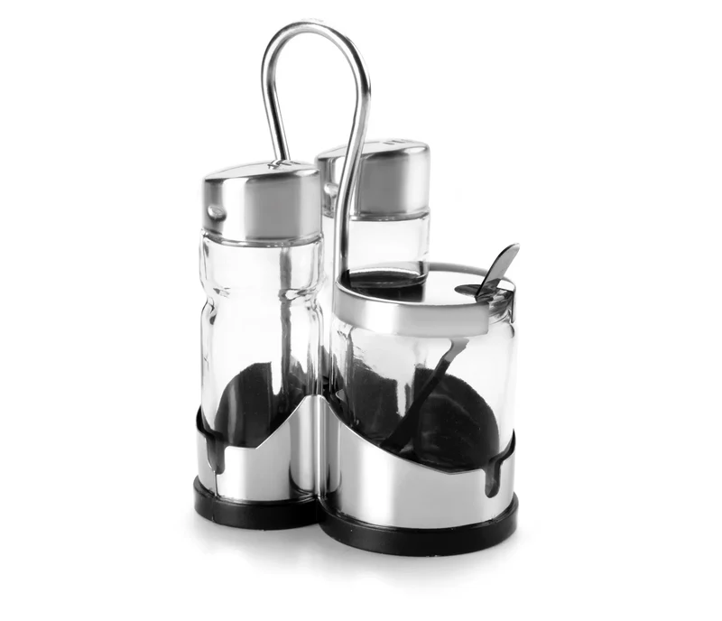 LACOR Set Salz- und Pfefferstreuer Senf Basic 62867