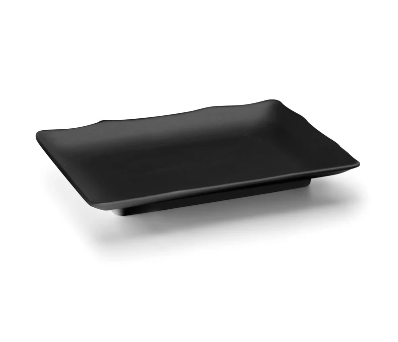 LACOR Rechteckige Schale Schwarz 63374