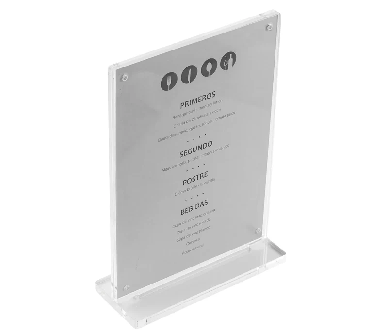 LACOR Acryl-Tischmenühalter 39405