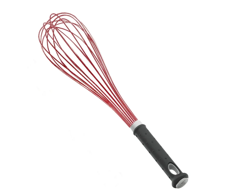 LACOR Silikon-Schneebesen Fiberglas rot 61524