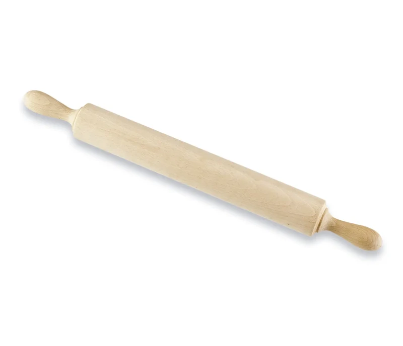 LACOR Nudelholz aus Buchenholz mit Griff 68153
