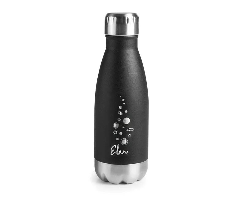 LACOR Flasche Inox Edan Schwarz 62536