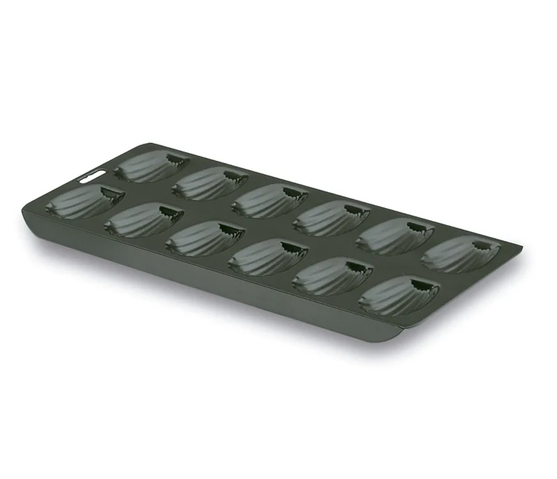 LACOR Madeleine-Form 12 Mulden Noir 68000