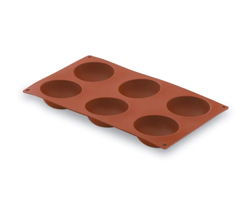 LACOR Halbkugelform 6 Kammern Pastryflex 66802