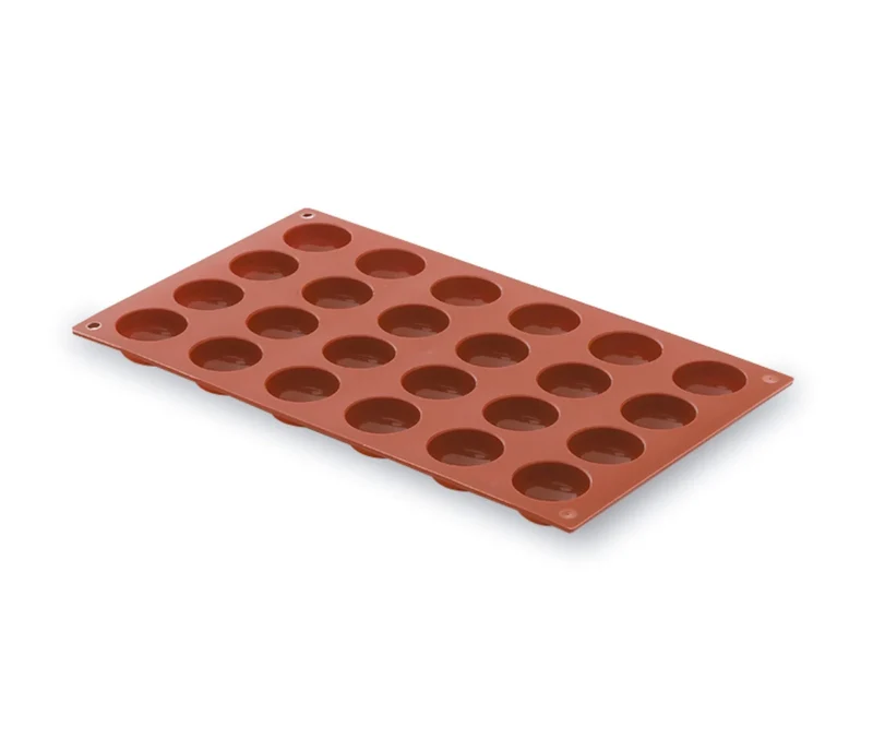 LACOR Halbkugelform 24 Mulden Pastryflex 66800