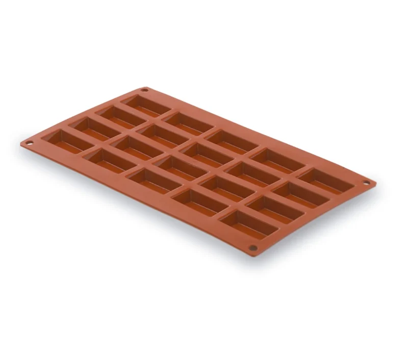 LACOR Rechteckige kleine Form 20 Mulden Pastryflex 66825