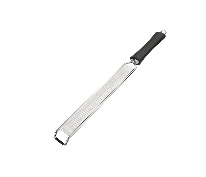 LACOR langer Edelstahlreibe Schwarz 61346