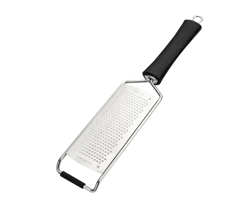 LACOR Edelstahlreibe Schwarz 61341
