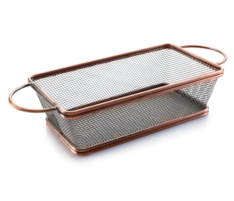 LACOR Mini rechteckiger Korb mit Griffen Snack 61065