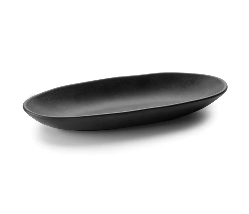 LACOR ovale Schale Black 63375