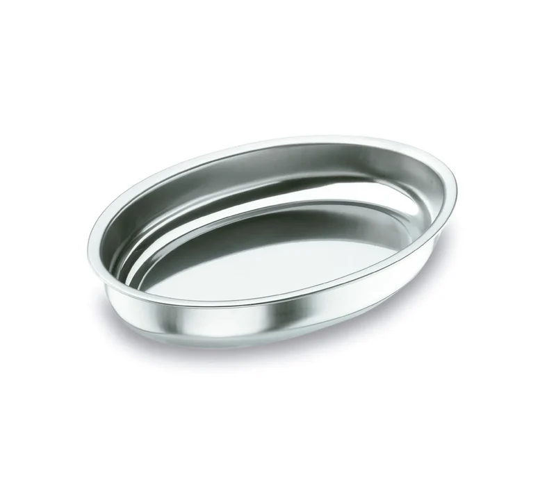 LACOR Ovale Edelstahlschale tief 61828