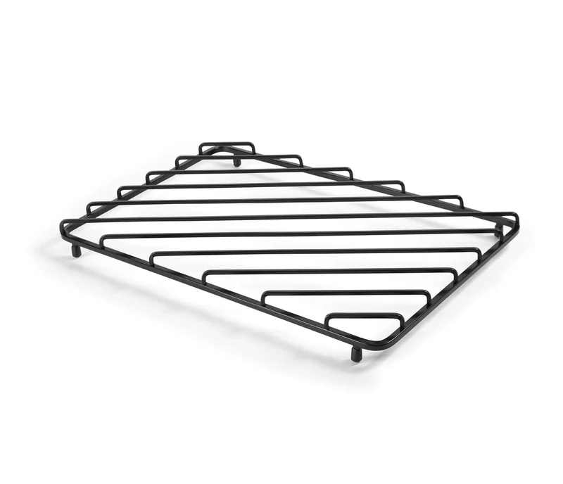 LACOR rechteckiger Tischuntersetzer Schwarz 61131