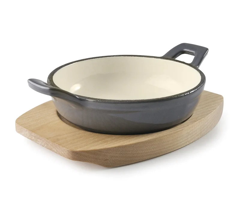 LACOR Mini runde Kasserolle Magma grau 25841