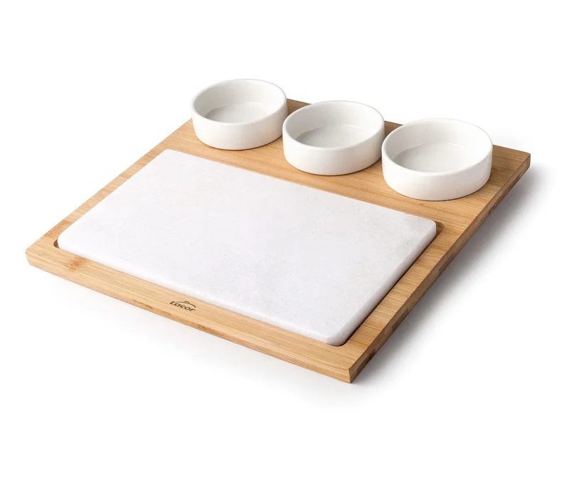 LACOR Marmor- & Bambustablett 61040