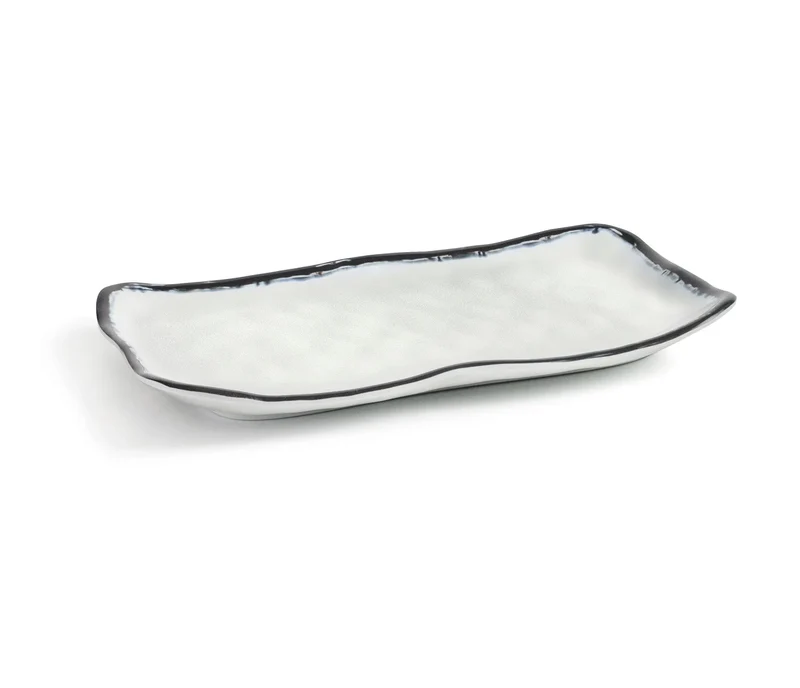 LACOR Rechteckige gewellte Schale Sea 63976