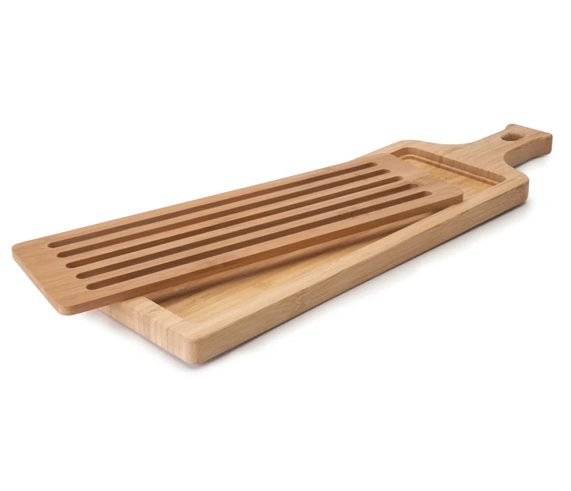 LACOR Schneidebrett für Brot mit Griff 60495