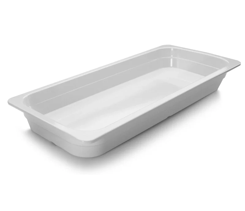 LACOR Wanne 2/4 Melamin Weiß 66765E