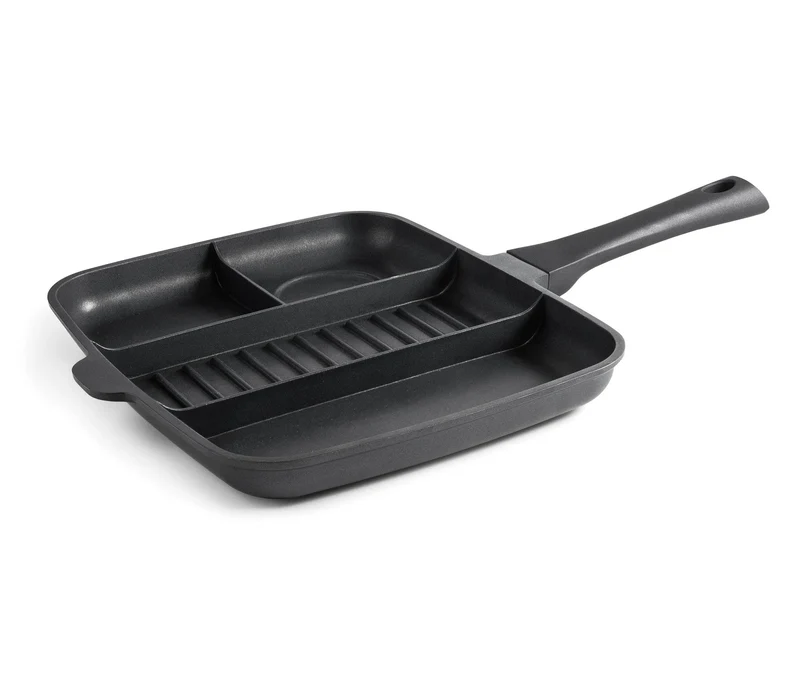 LACOR Pfanne mit 4 Vertiefungen Titanium Pro 27832