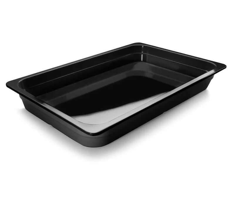 LACOR Wanne 1/1 Melamin Schwarz 66165J
