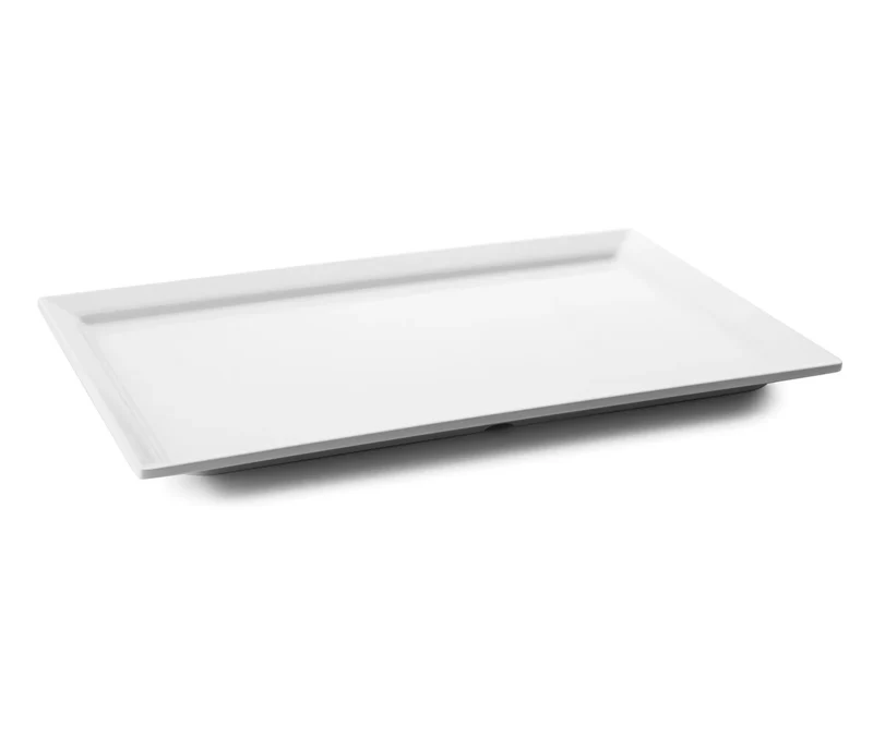 LACOR rechteckiges Tablett Edge White Classic 63535