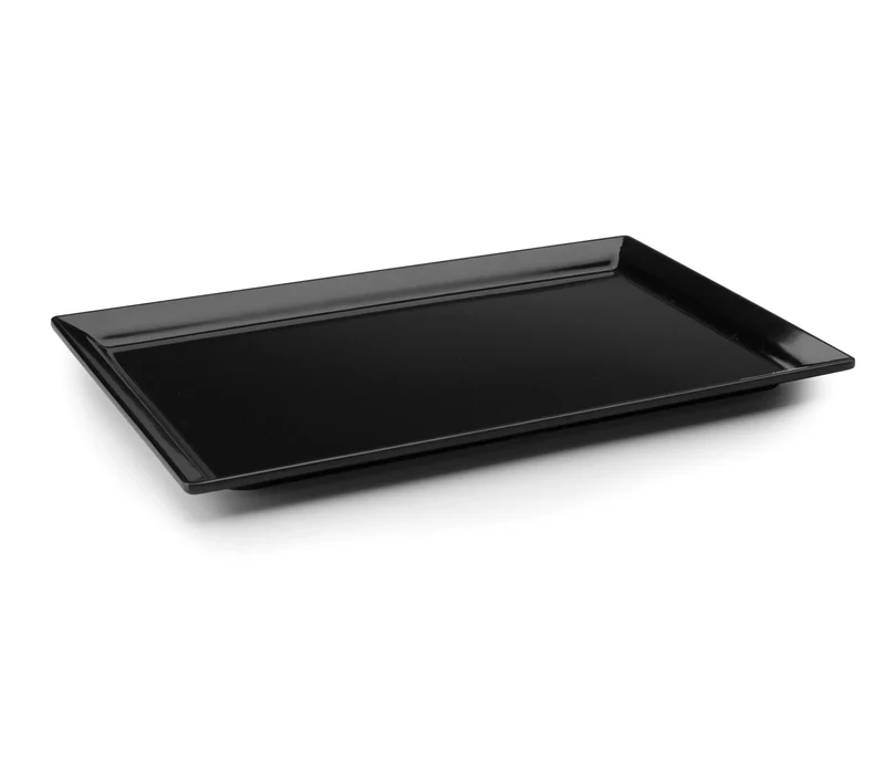 LACOR rechteckiges Tablett Edge Black Classic 63545