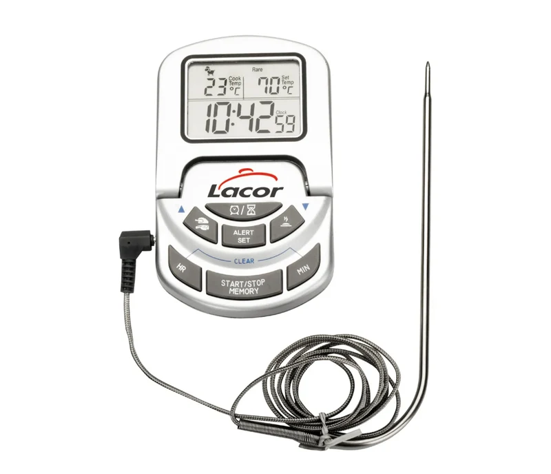 LACOR Digitales Ofenthermometer mit Sonde 62498