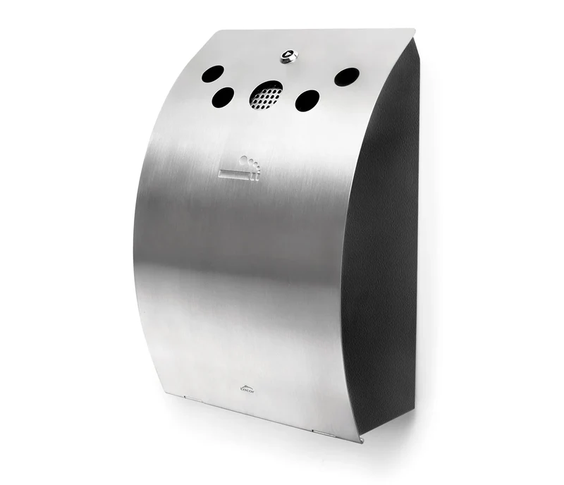 LACOR Wand-Aschenbecher Edelstahl 63341