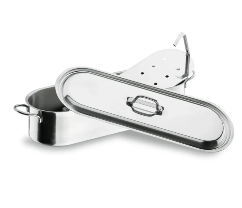 LACOR Edelstahl-Fischkocher 50440