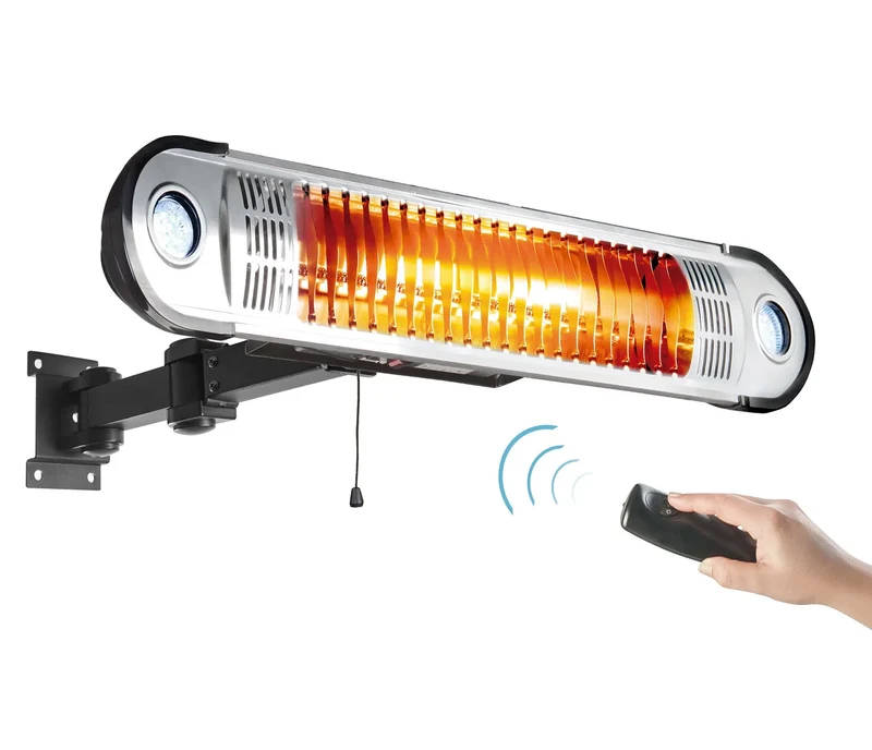 LACOR Infrarot-Wandheizer Fuori 1500W – Für Terrassen IP55