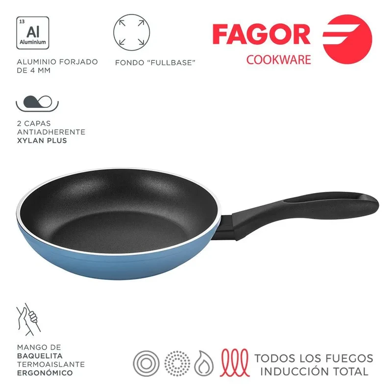 FAGOR Pfanne MAXIMA Ø20 Blau
