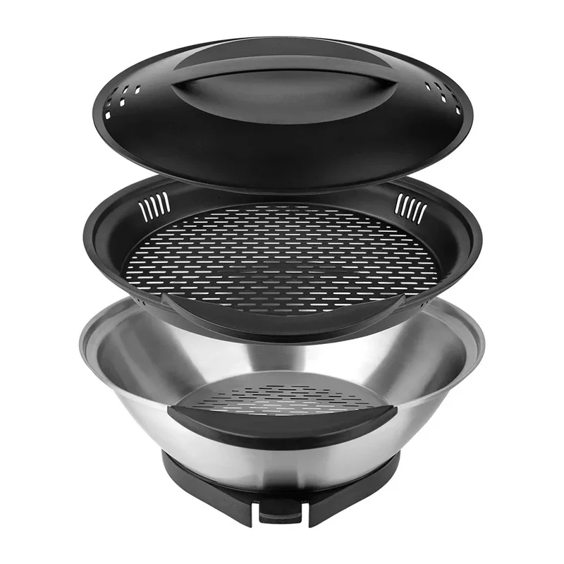Vaporera Inox: Komplettes Set Küchenroboter Taurus (Touch - One - Easy - Go)